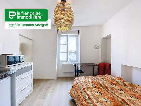 studio meublé 12.84m² - oberthur