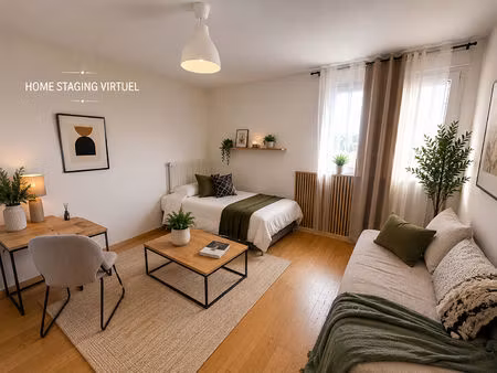 studio 25m²-vue lac de la reynerie