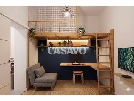 vente appartement 1 pièce de 19m² - 75011 paris