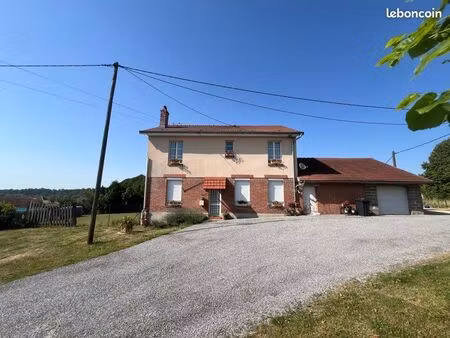 maison 150 m² - 4 chambres - terrain 1200 m² - pompe à chaleur récente  terrasse