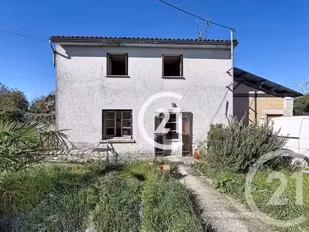 maison à vendre - 4 pièces - 85 m2 - salles d angles - 16 - poitou-charentes