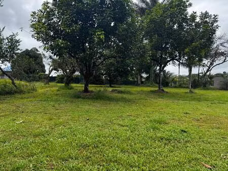 terrain constructible à vendre