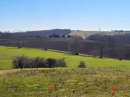 vente | terrain constructible | 890 m² | odars | expo sud-est