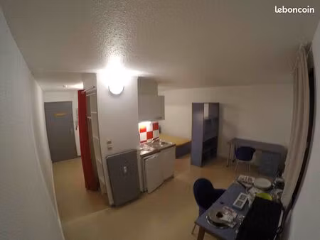 studio meublé pour étudiant 25 m² - chauffage compris dans les charges