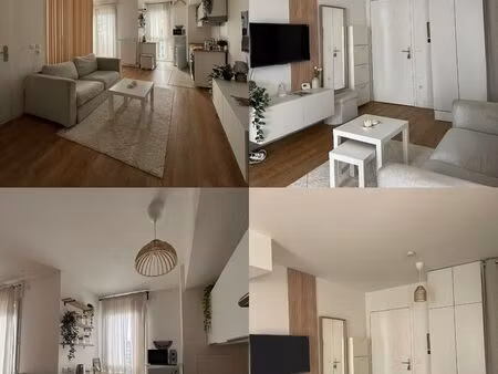 studio meublé avec coin nuit et balcon – écoquartier de gennevilliers