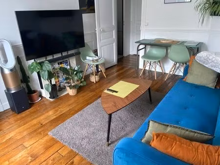 ? t2 meublé 40 m² – pernety / paris 14e – 10 min montparnasse – lumineux + ascenseur