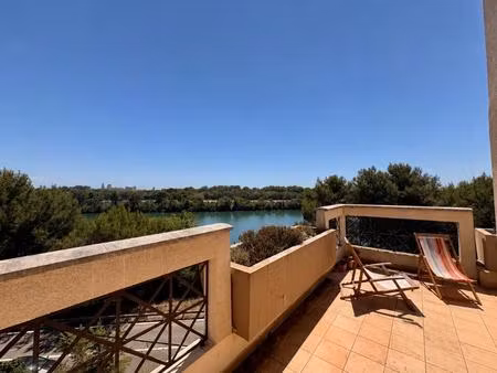 les angles  appartement avec terrasse et ascenseur  vue palais des papes
