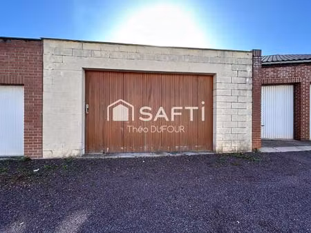 une opportunité rare à raismes ! découvrez ce garage avec terrain offrant un fort potentie