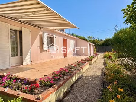 maison plain-pied  3 chambres et double garage.