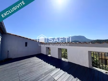 maison de village t4 avec terrasse et vue