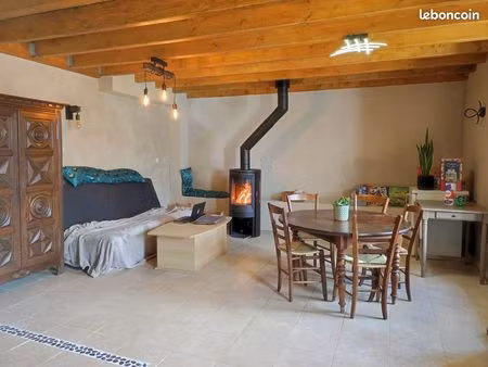 maison avec jardin dans le quartier de langroix