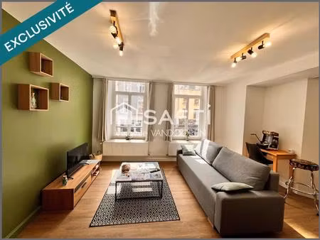 coup de cœur : appartement lumineux  rénové et meublé