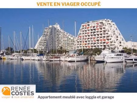 viager occupé - f91 ans - la grande motte (34280)