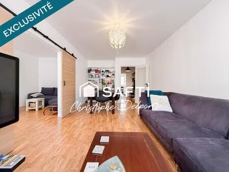 le havre centre – 102 m² – 3 chambres – garage - cave