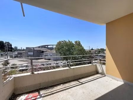 grand t3 avec balcon vue degagee
