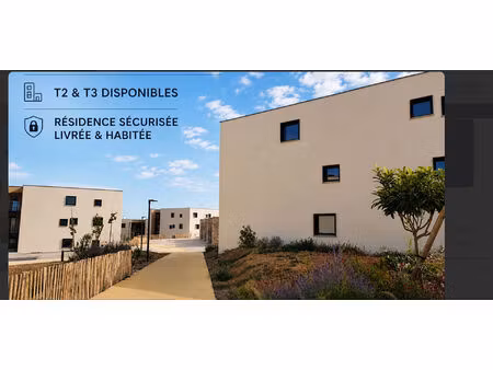 vente appartement 2 pièces  42.00m²  sérignan