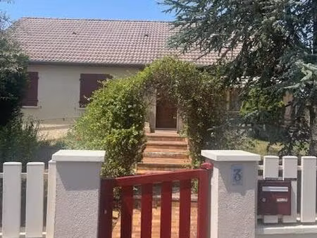 pavillon sur sous sol à châtillon sur seine -3 chambres et 1000 m2 de terrain !