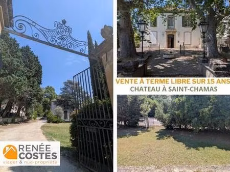 vente à terme libre sur 180 mois - st chamas (13250)
