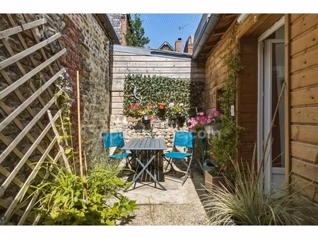 maison touques centre - 65 m² - 2 chambres - terrasse - aucun travaux - proche deauville