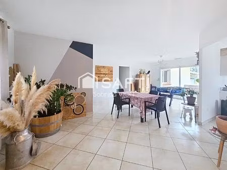 maison t6 plain-pied et grand garage