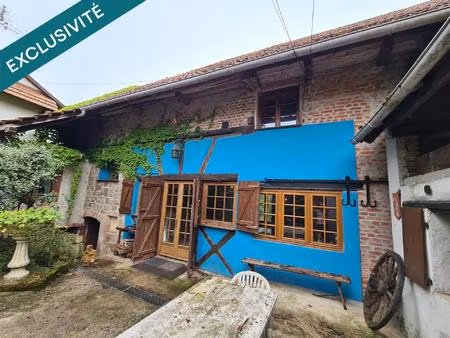 belle maison alsacienne avec jardin à rénover