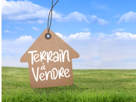 vente terrain  867.00m²  saint