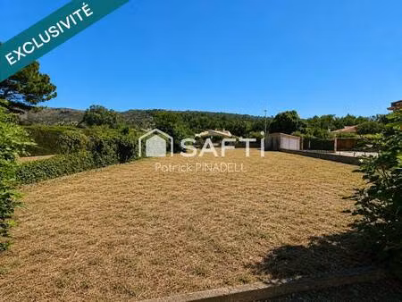 terrain constructible viabilisé à vendre