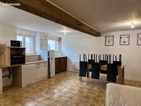 appartement indépendant meublé 55 m² – la vraie-croix – disponible début septembre