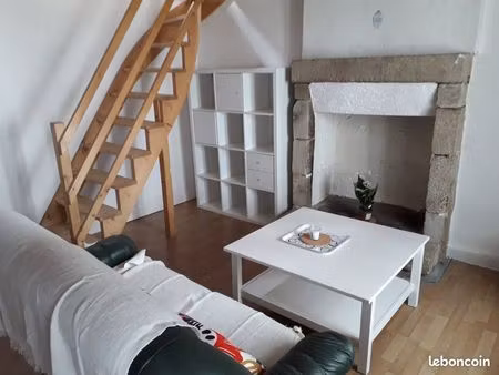 jolie petite maison meublée 30m² habitable - centre pontivy