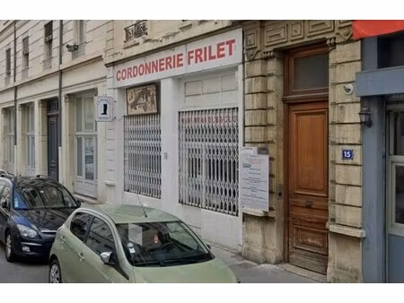 vente commerce lyon 6eme arrondissement 69006 58m²