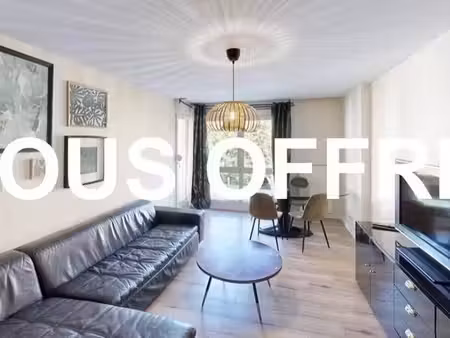 appartement 3 pièces de 64 m² avec terrasse à eckbolsheim et garage