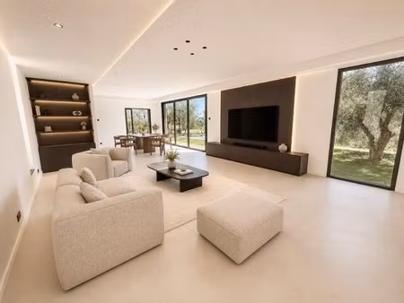 villa neuve - domaine fermé mougins