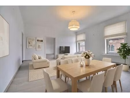 duplex à vendre avec terrasse et 2 chambres   trazegnies (vbe39305)