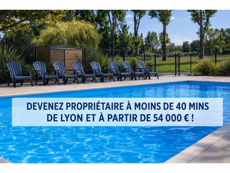 votre résidence secondaire dans la dombes à partir de 54 000 €  à moins de 40 minutes de l