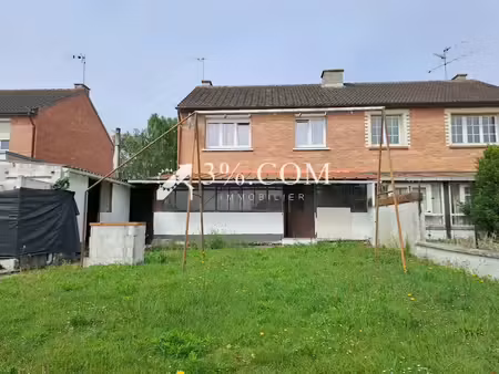 vente maison 6 pièces 83.38 m² à rang-du-fliers (62180)  130 000 €