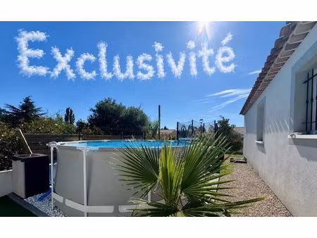 villa récente 4 pièces à vidauban - calme et confort