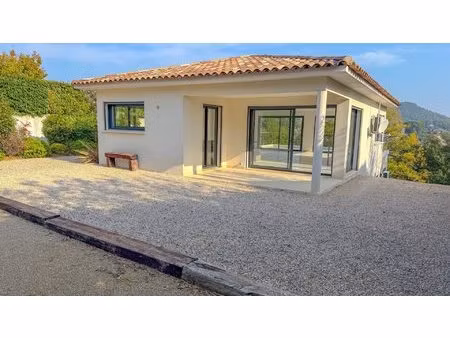 villa contemporaine les adrets de l'estérel