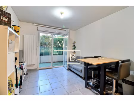 montpellier  pas du loup  appartement t2 de 33m2 en rez-de-c