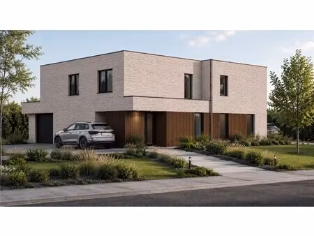 nieuw te bouwen woning.
