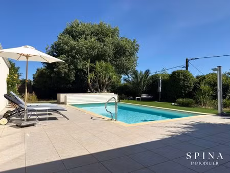 proche servian - maison contemporaine t4 de plain-pied avec piscine et grand terrain