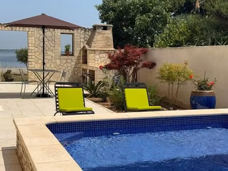 maison à vendre maison 5 pièces en première ligne avec piscine perols (34)