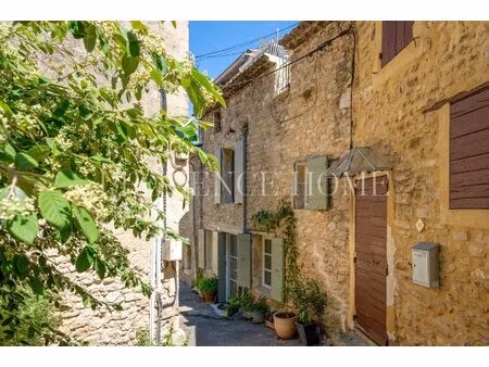 a vendre maison de village du xixè en pierres apparentes avec terrasse tropezienne a...