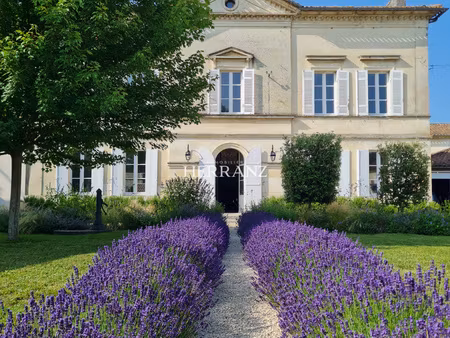 elégante demeure de caractère avec gites  piscine  et jardin
