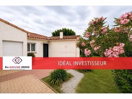 villa de plain pied pour investisseur
