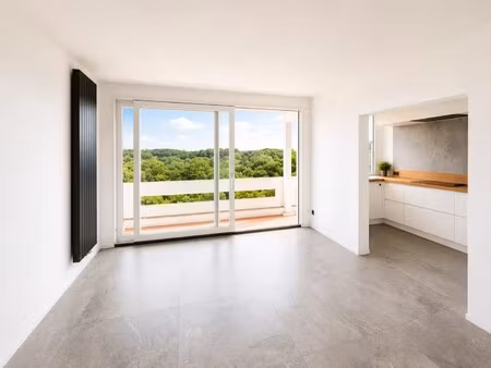 penthouse-appartement met loftgevoel  terras en panoramisch zicht op het rivierenhof