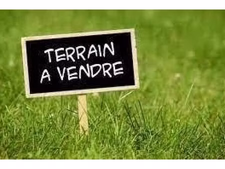 annonce terrain à vendre