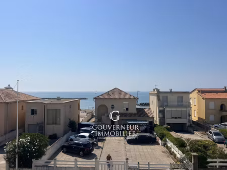 carnon charmant studio meublé vue mer sept/juin + wifi