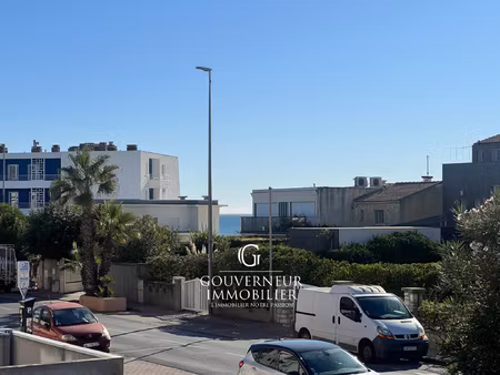 palavas spacieux t2 meublé sept/juin