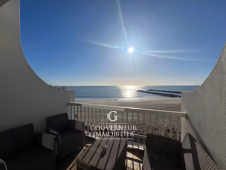 palavas superbe studio meublé vue mer sept/juin