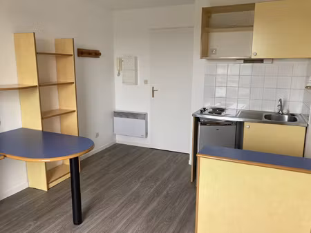 location appartement 1 pièce 19m² caen 14000